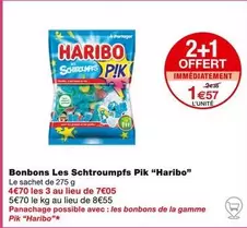 Haribo - Bonbons Les Schtroumpfs Pik