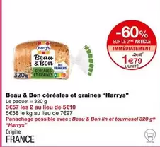 Harry's - Beau & Bon Céréales Et Graines