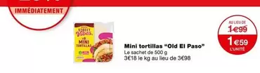 Old El Paso - Mini Tortillas 