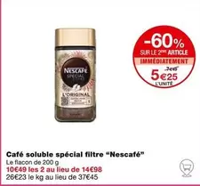 Nescafé - Café Soluble Spécial Filtre