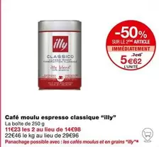 Illy - Café Moulu Espresso Classique