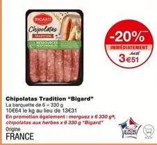 Bigard - Chipolatas Tradition