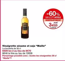 Maille - Vinaigrette Sésame Et Soja