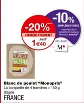 Monoprix - Blanc De Poulet