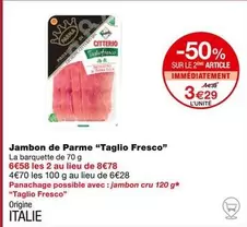 citterio - jambon de parme taglio fresco