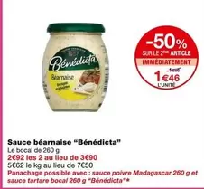 Bénédicta - Sauce Béarnaise