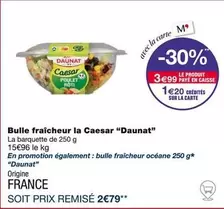 Daunat - Bulle Fraîcheur La Caesar