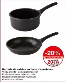 Batterie De Cuisine En Fonte D'Aluminium