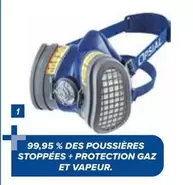 Opsial - 99,95 % Des Poussières Stoppées + Protection Gaz Et Vapeur offre sur Prolians