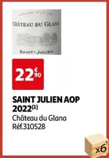 Château Du Glana - Saint Julien AOP 2022