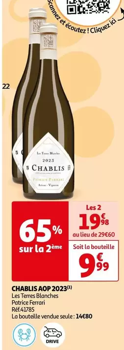 Patrice Ferrari - Chablis AOP 2023