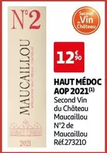 Château Maucaillou - Haut Medoc AOP 2021