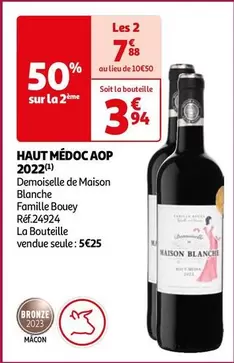 Château Maison Blanche - Haut Medoc AOP 2022