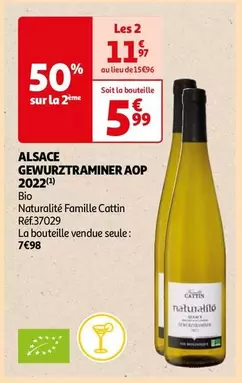  Famille Cattin - Alsace Gewurztraminer AOP 2022