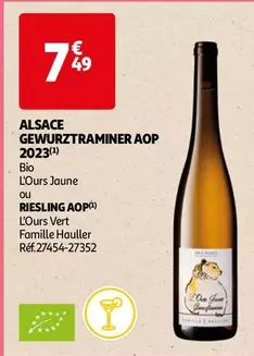 Famille Hauller - Alsace Gewurztraminer AOP 2023