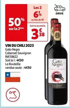 Gato Negro - Vin Du Chili 2023