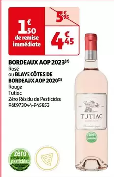 Tutiac - Bordeaux AOP 2023