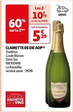 Tradition - Clairette De Die AOP