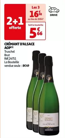 Truschel Brut - Cremant D'alsace AOP