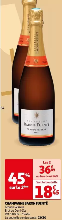 Baron Fuenté - Champagne