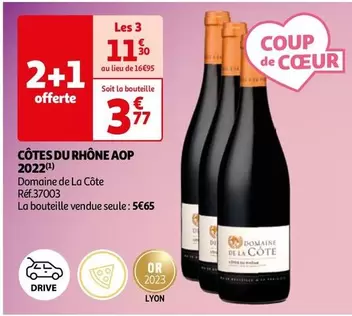 Domaine De La Côte - Côtes Du Rhône AOP 2022