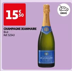 Jeanmaire - Champagne offre à 15,5€ sur Auchan Hypermarché