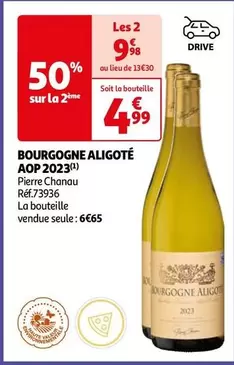 Pierre Chanau - Bourgogne Aligoté AOP 2023