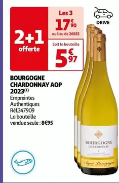 Bourgogne Chardonnay AOP 2023