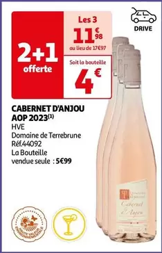 Domaine De Terrebrune - Cabernet D'Anjou AOP 2023