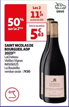 Lacheteau - Saint Nicolas De Bourgueil AOP 2023