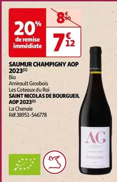  Amirault Grosbois - Saumur Champigny AOP 2023