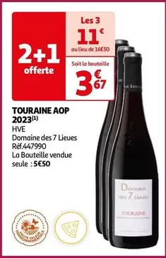 Domaine Des 7 Lieues - Touraine AOP 2023