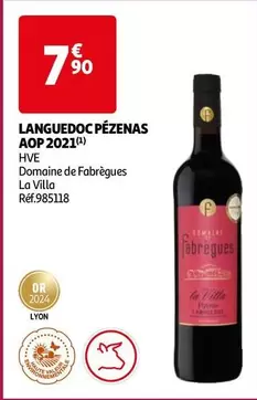 Domaine De Fabrègues Languedoc Pézenas AOP 2021 - Un vin d'exception à découvrir