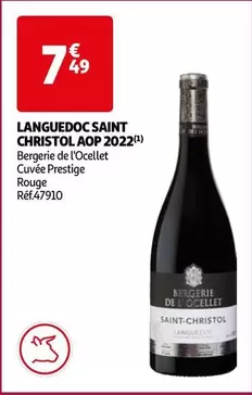 Languedoc Saint Christol AOP 2022