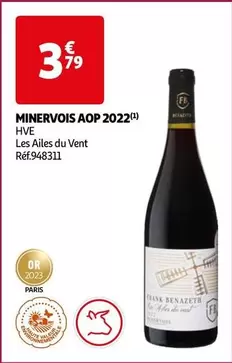 Les Ailes Du Vent - Minervois AOP 2022