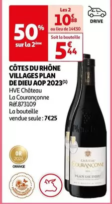 Château La Courançonne - Côtes Du Rhône Villages Plan De Dieu AOP 2023