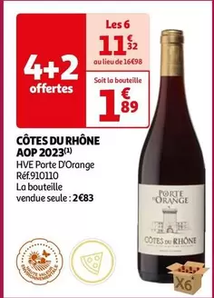 Porte D'orange - Côtes Du Rhône Aop 2023