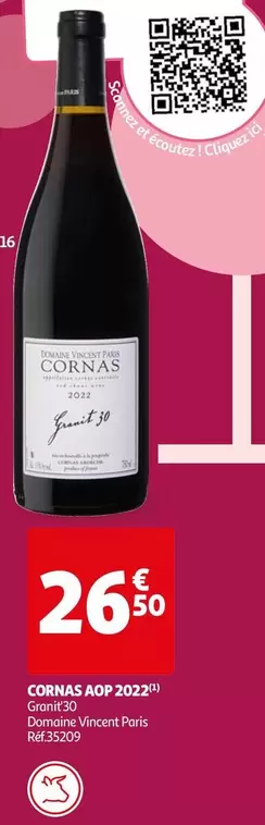 Domaine Vincent Paris - Cornas AOP 2022