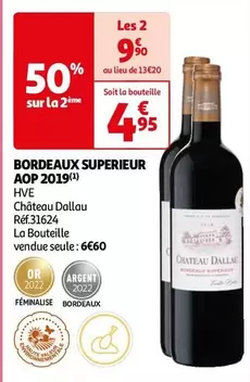 Château Dallau - Bordeaux Superieur AOP 2019