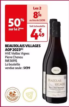 Pierre Chanau - Beaujolais Villages AOP 2023