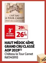 Château La Tour Carnet - Haut Médoc 2019, 4ème Grand Cru Classé AOP, une expérience vinicole exceptionnelle