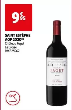 Château Faget Le Croisé - Saint Estephe AOP 2020