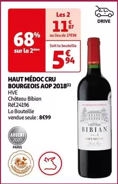 Château Bibian - Haut Médoc Cru  Aop 2018