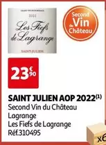 Lagrange - Saint Julien AOP 2022