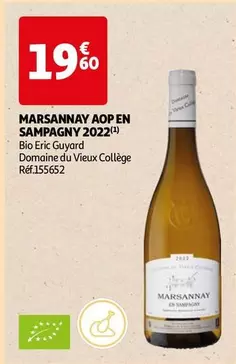 Domaine Du Vieux Collège - Marsannay AOP En Sampagny 2022