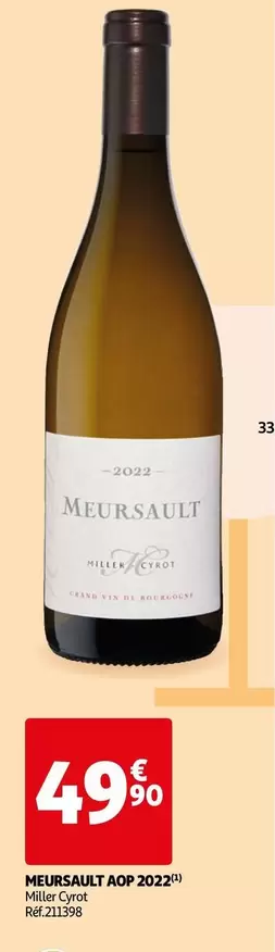 Miller Cyrot - Meursault AOP 2022