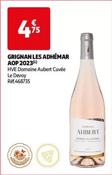 Domaine Aubert - Grignan Les Adhémar AOP 2023