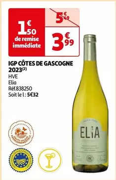 Elia - IGP Cotes De Gascogne 2023