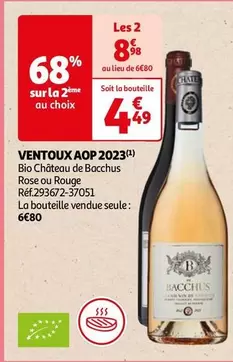 Château De Bacchus - Ventoux AOP 2023