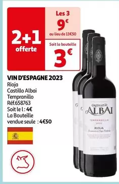 Castillo Albai - Vin D'Espagne 2023